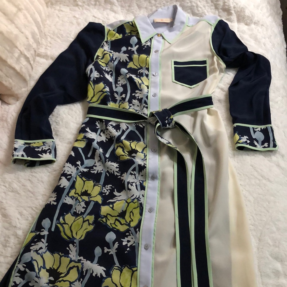 Tory Burch Silk Shirtdress